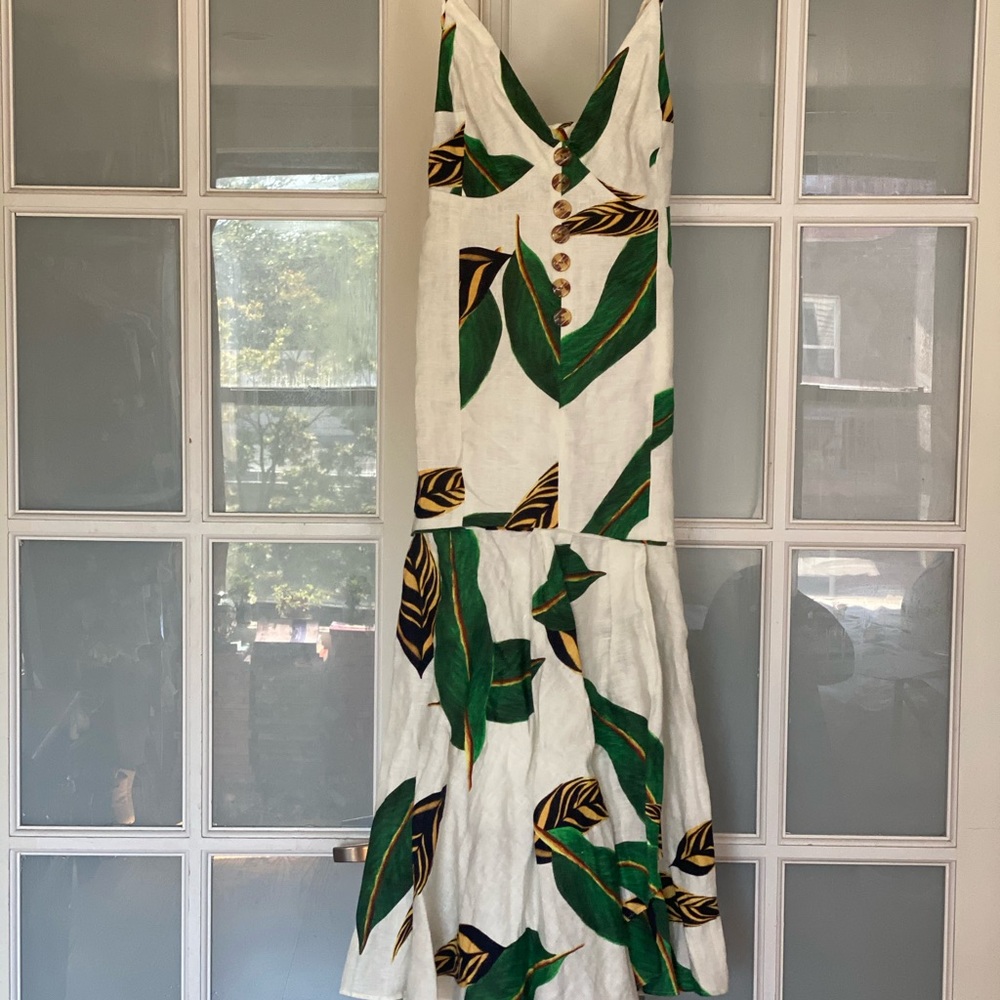 Farm Rio Banana Leaf Midi Dress!